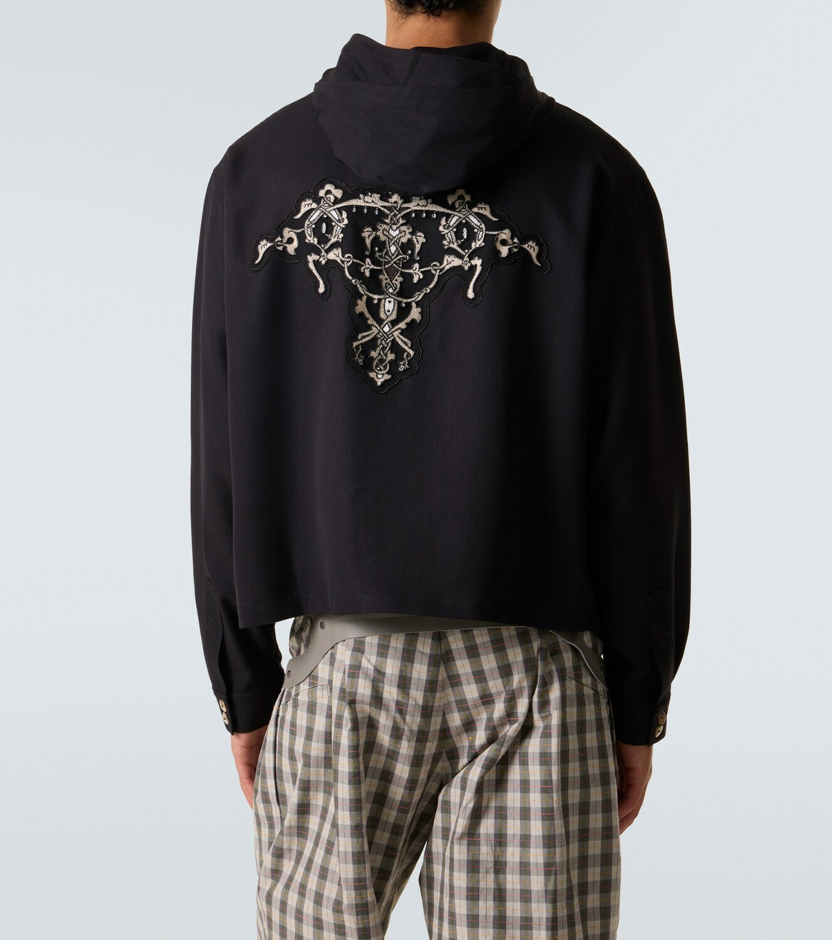 Kiko Kostadinov Slatina embroidered hoodie
