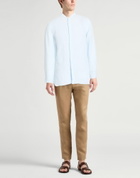 120% Lino Mens Shirt Sky in Blue