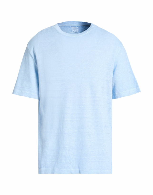 Photo: 120% Lino Mens T-shirt Light in Blue