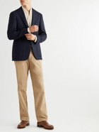 Canali - Slim-Fit Wool-Twill Suit Jacket - Blue