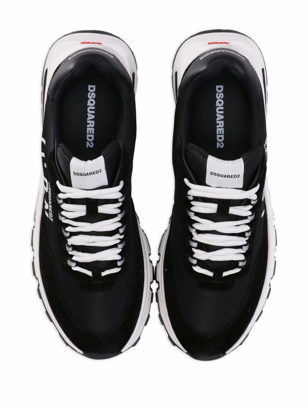 Dsquared2 Running logo-print sneakers - Black