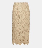 Oscar de la Renta Guipure lace pencil skirt