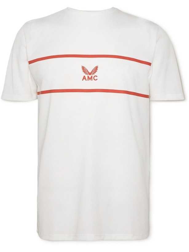 Photo: Castore - AMC Woolmark Logo-Print Stretch-Jersey Tennis T-Shirt - White