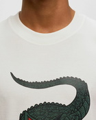 Lacoste X Netflix Tee Shirt White - Mens - Shortsleeves