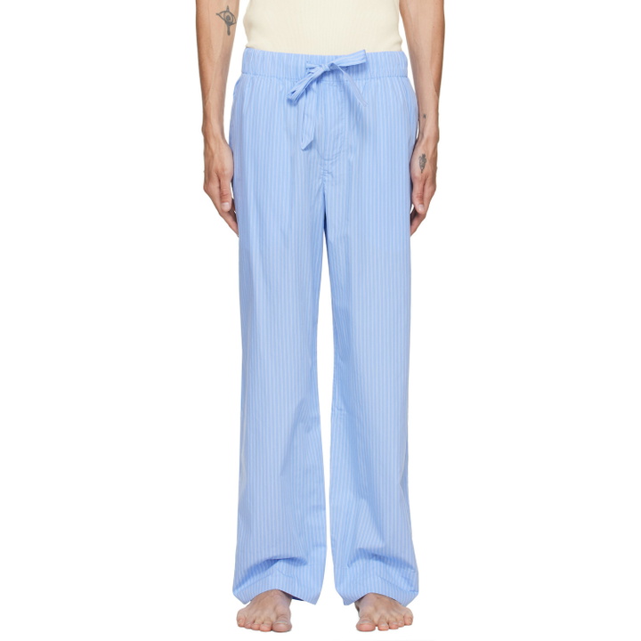 Photo: Tekla Blue Poplin Pyjama Pants