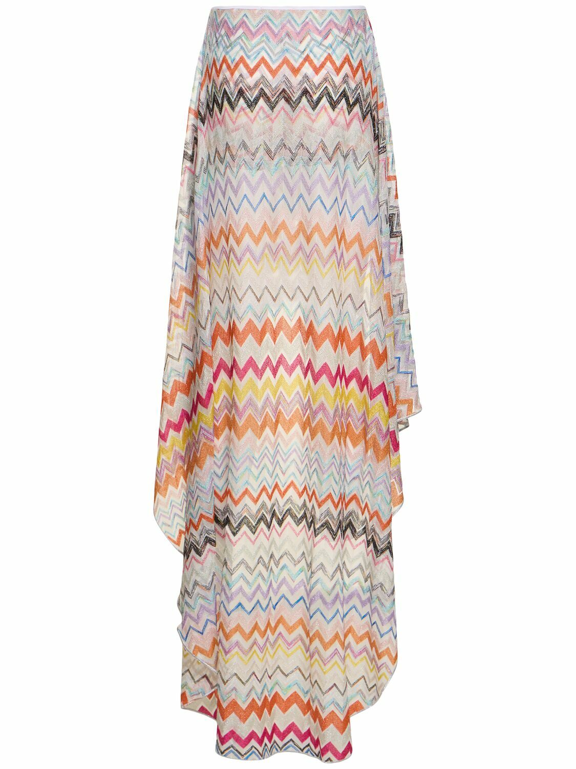 MISSONI Chevron Lurex Knotted Sarong