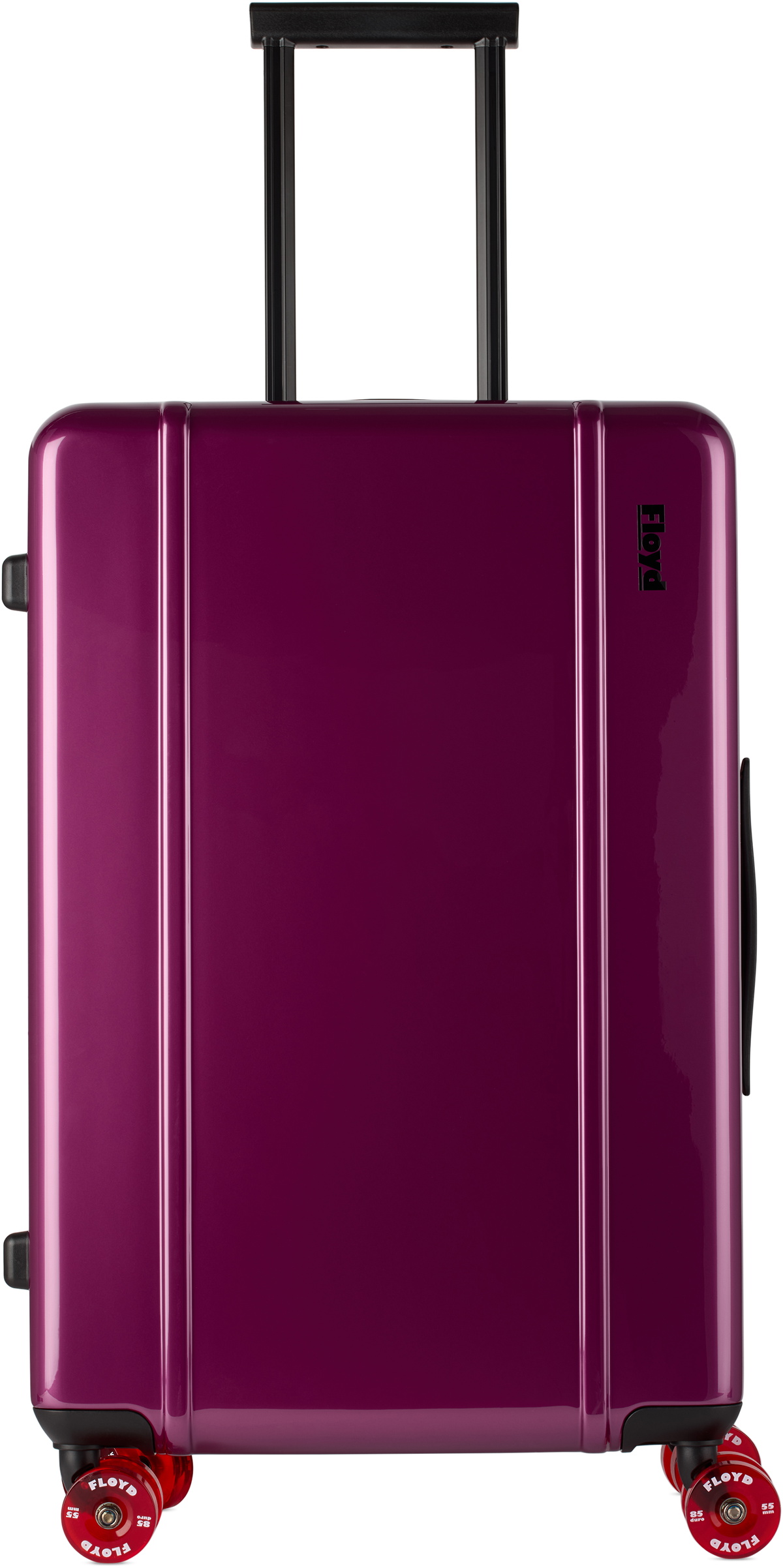 Floyd Purple Check-In Suitcase