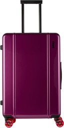 Floyd Purple Check-In Suitcase