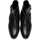 Balmain Black Page Ankle Boots