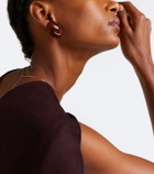 Victoria Beckham Ambra gold-plated clip-on earrings