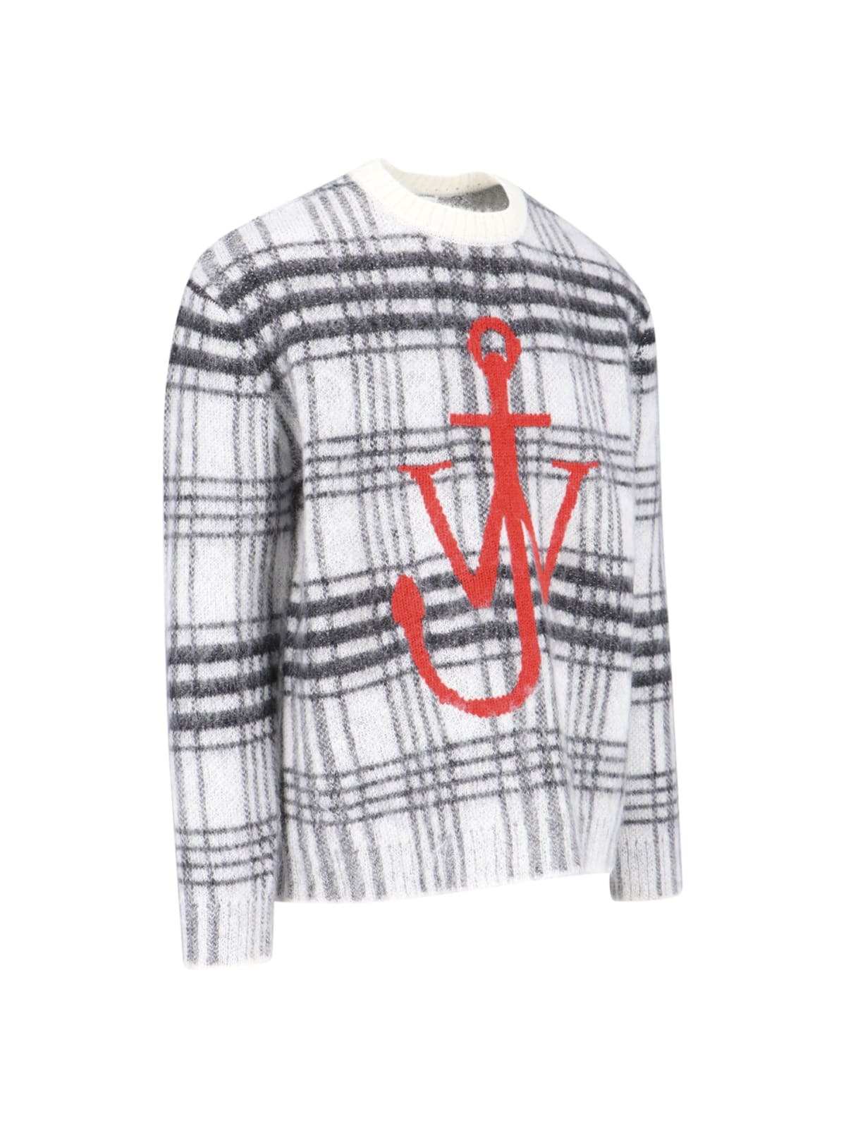 J.W. Anderson Logo Check Sweater JW Anderson