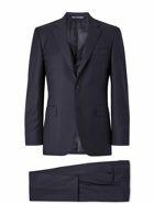 Canali - Slim-Fit Wool Suit - Blue