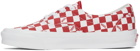 Vans Red & White OG Era LX Sneakers