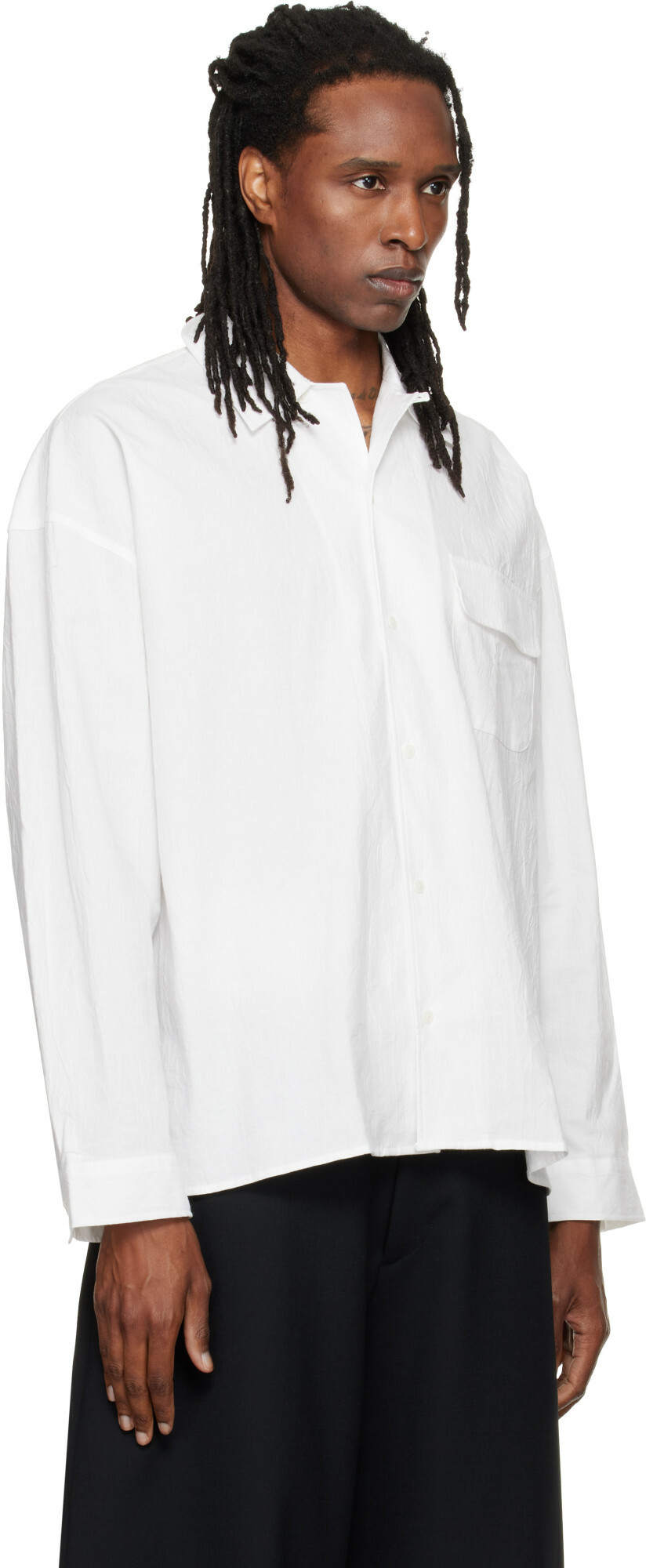 YMC White Wray Shirt