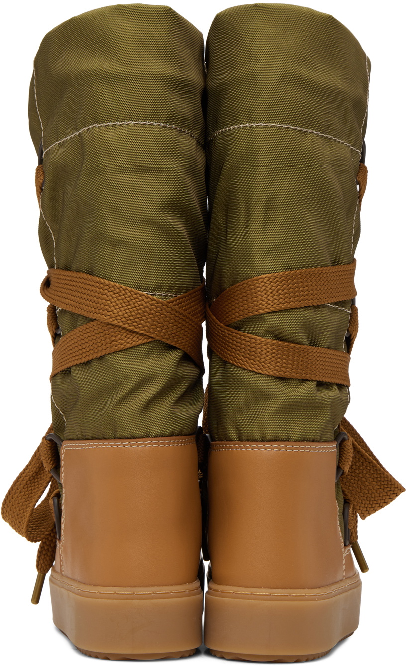 See by Chloé Green Naina Boots Chloe