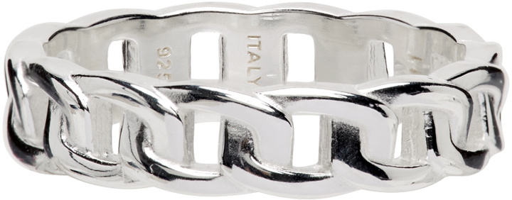 Photo: Hatton Labs Silver Mini Cuban Ring