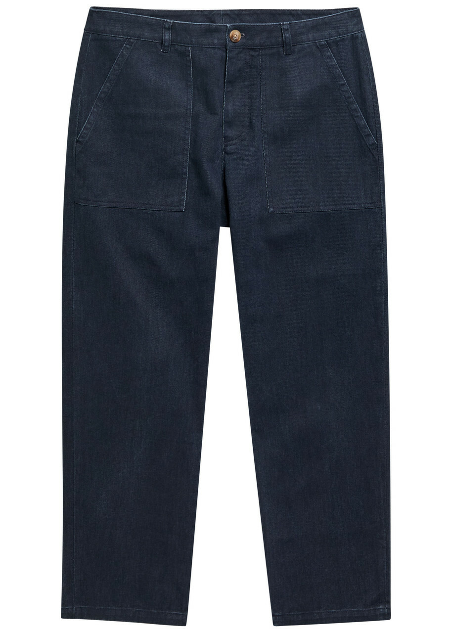 Che Carpenter Twill Trousers Navy