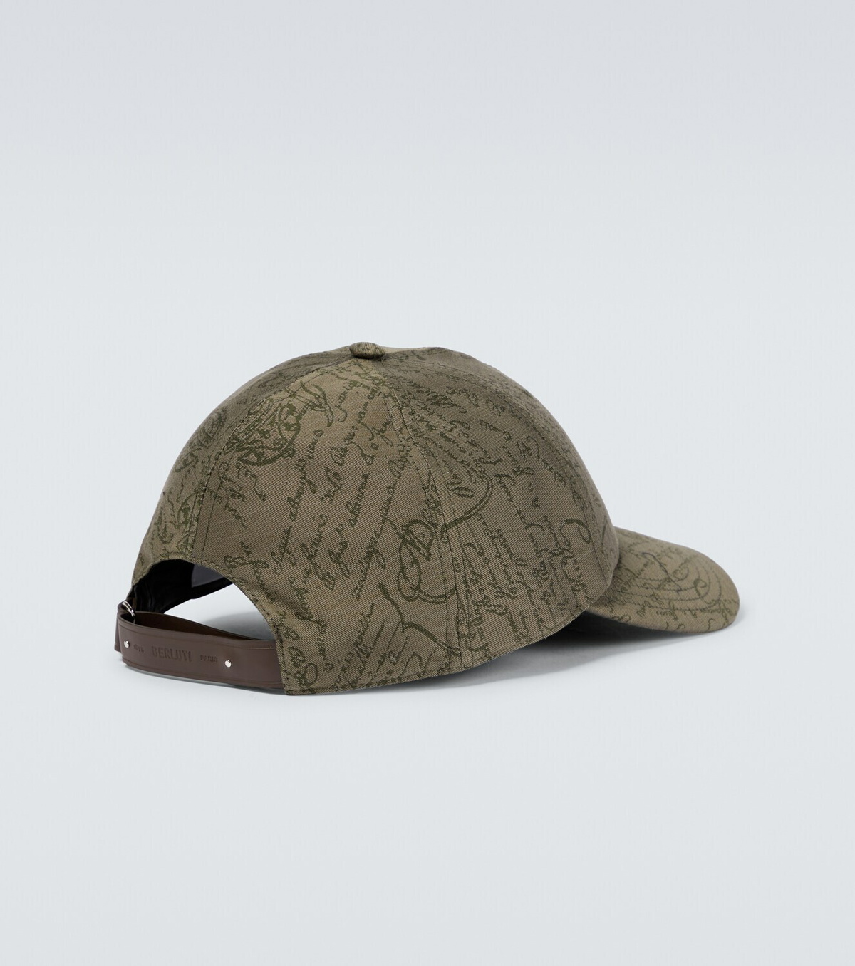 Berluti Scritto cotton jacquard baseball cap Berluti