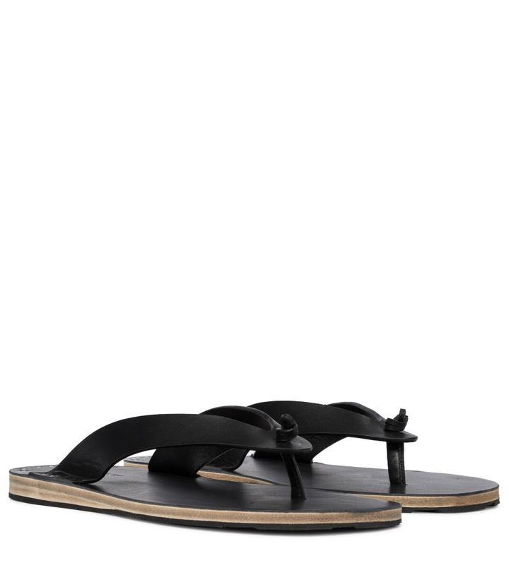 Photo: Jil Sander - Leather thong sandals
