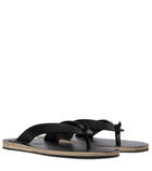 Jil Sander - Leather thong sandals