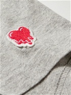 Emotionally Unavailable - Logo-Print Cotton-Jersey T-Shirt - Gray