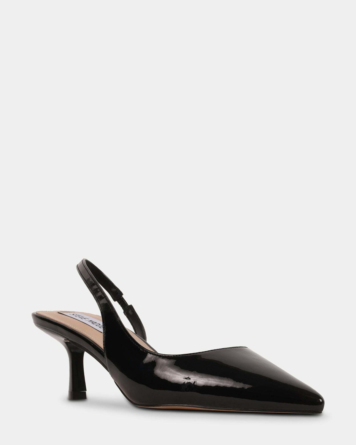 Steve Madden Devour Heels in Black Patent