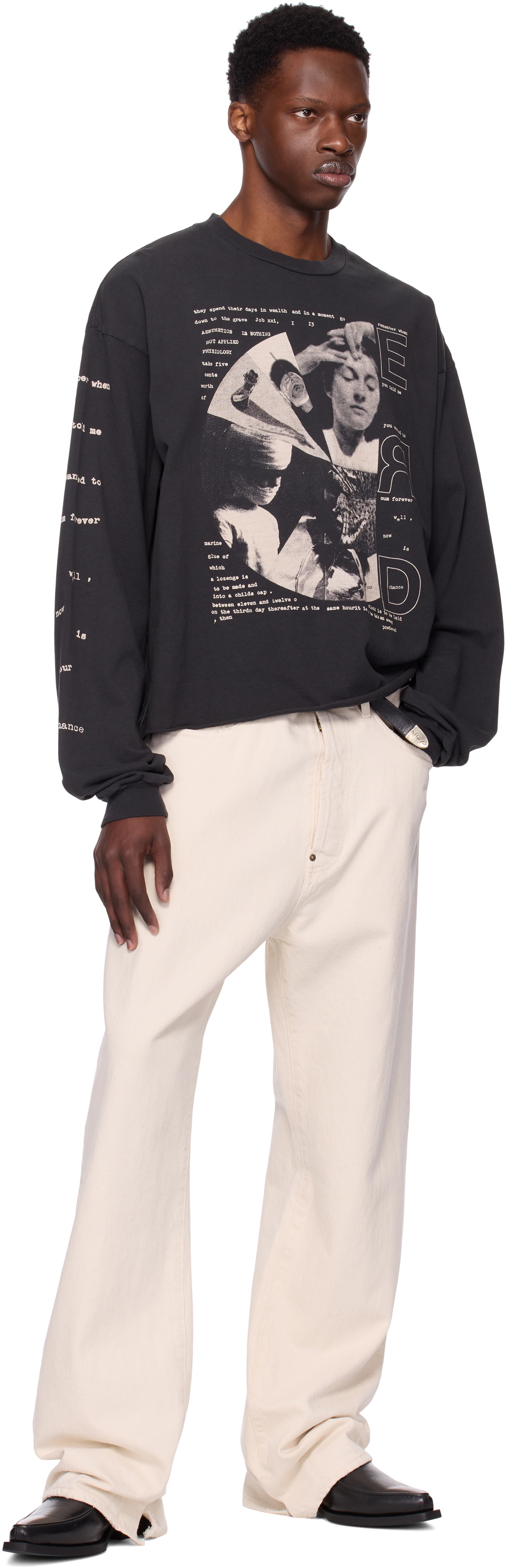 Enfants Riches Déprimés Black 'Remember When' LS T-shirt