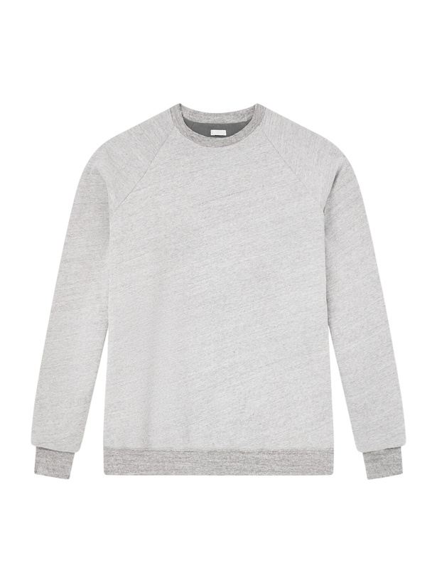 Photo: A.PRESSE - Reversible Cotton-Jersey Sweatshirt - Gray