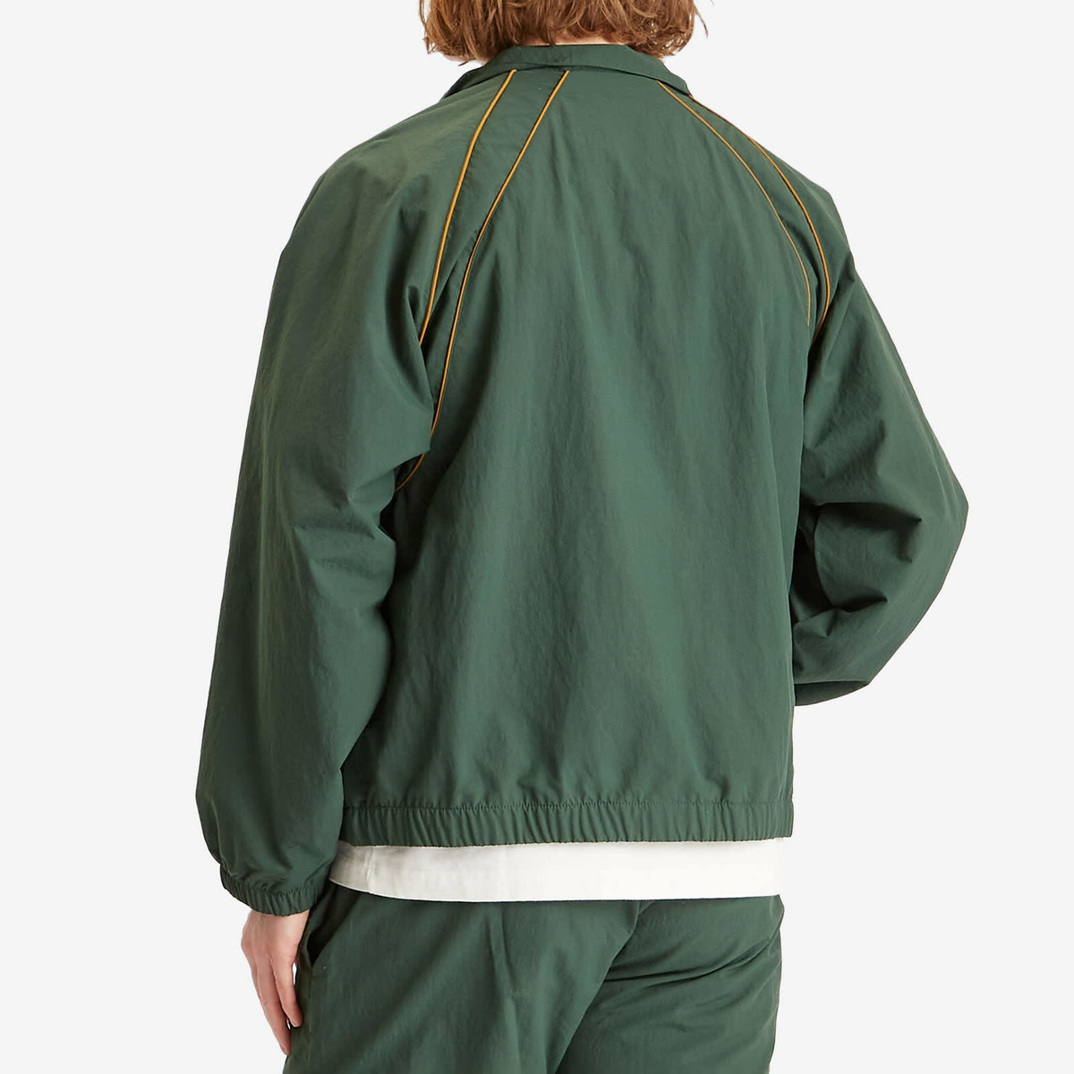 Palmes Men's Garden Track Jacket in Dark Green