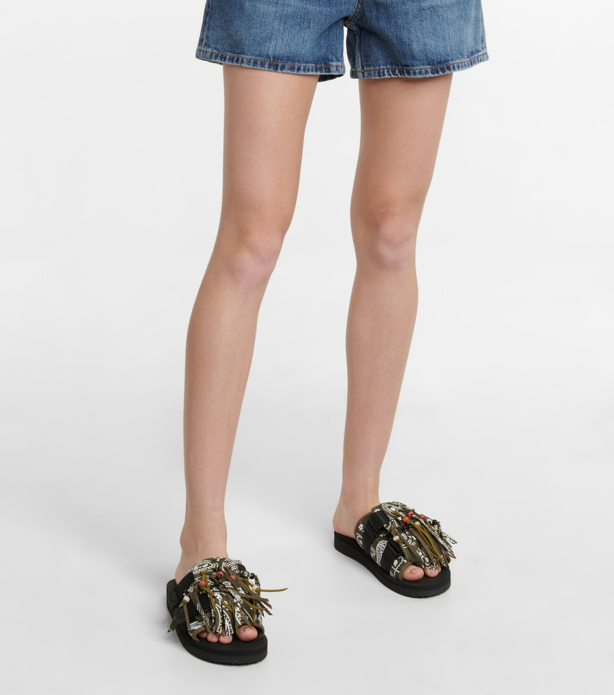 Alanui - x Suicoke fringed sandals