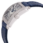 Franck Muller Master Square Quartz Diamond Silver Dial Watch 6002 S QZ D OG