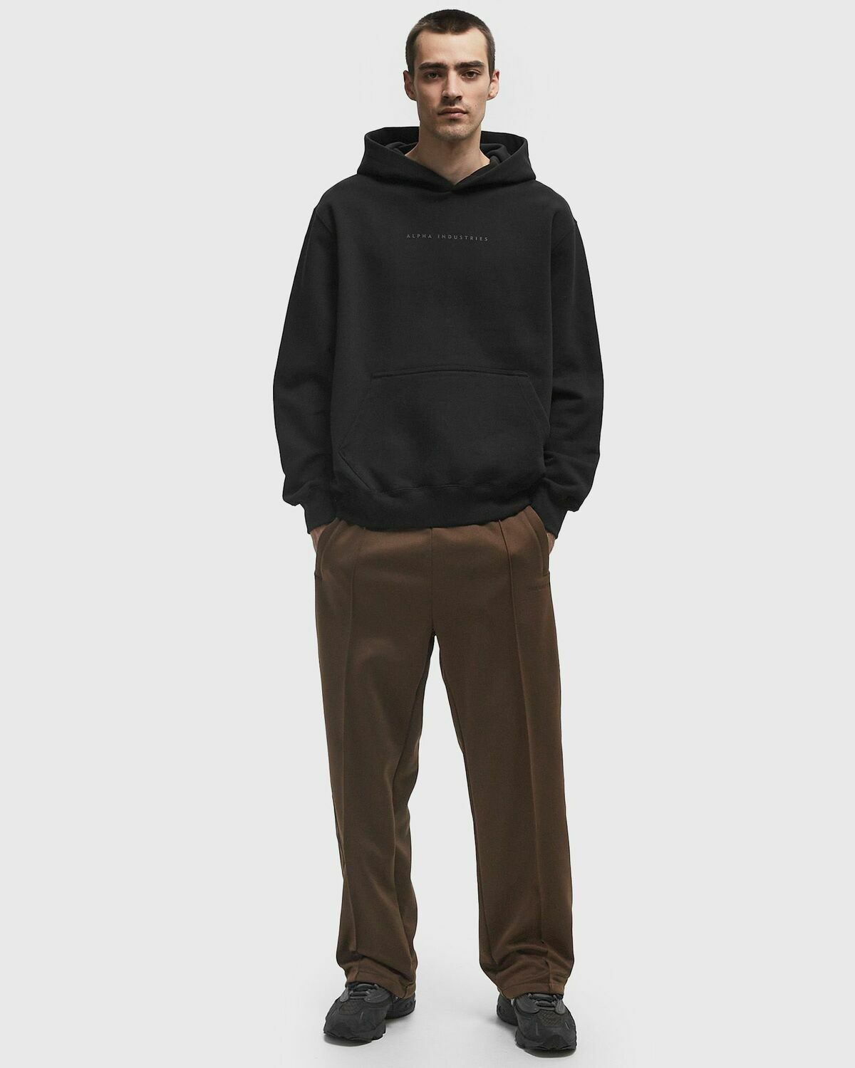 Alpha Industries Base Hoodie Black Mens Hoody