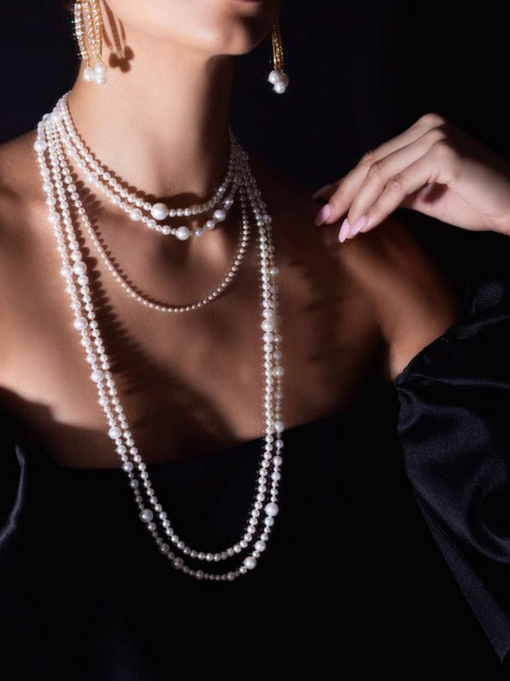 Mizuki 14K Yellow Gold Freshwater Pearl Necklace
