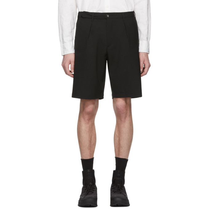 LHomme Rouge Black Dimension Shorts