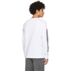 Noah White Zebra Pocket Long Sleeve T-Shirt