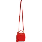 Mark Cross Red Baby Laura Bag
