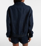 7 For All Mankind Denim bomber jacket