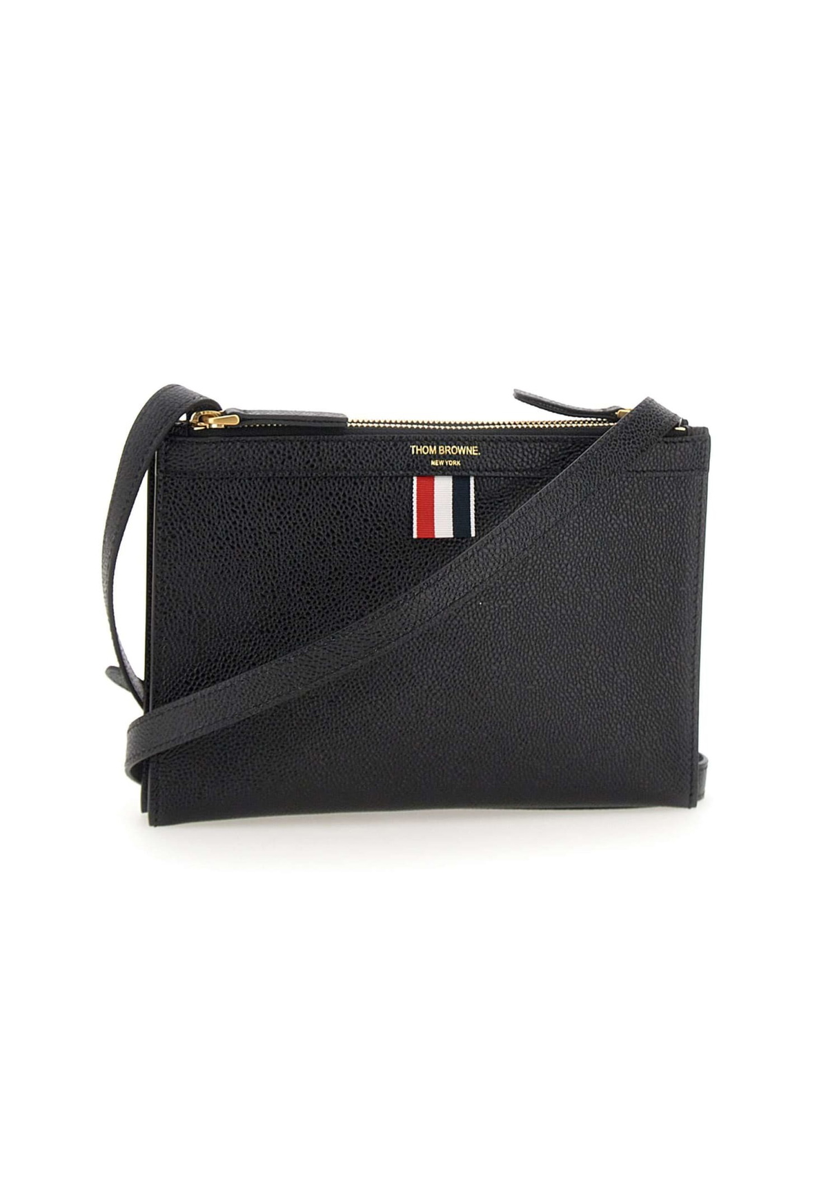 Thom Browne Black Mini Trunk Clutch Bag Thom Browne