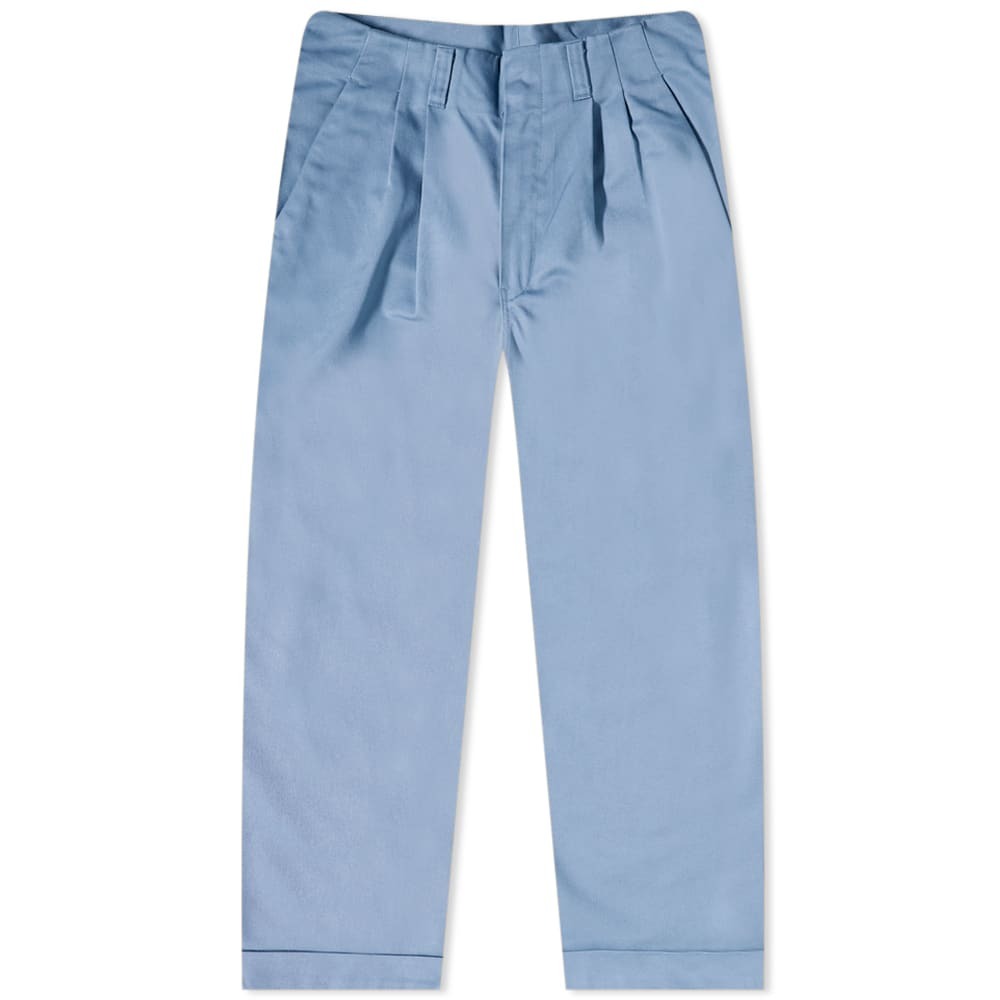 DIGAWEL x Dickies 2 Tuck Slacks in Light Blue DIGAWEL