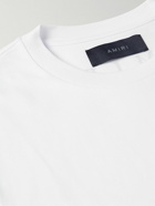 AMIRI - Logo-Print Cotton-Jersey T-Shirt - White