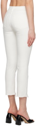 FRAME White Le High Straight Jeans