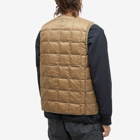 Gramicci x Taion Down Liner Vest in Beige