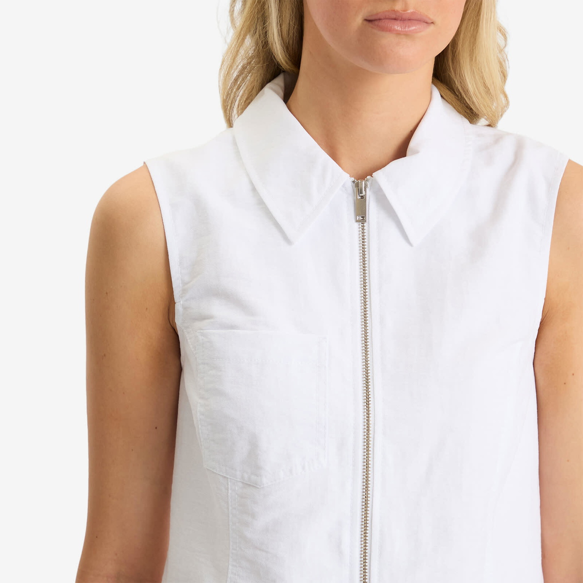 Samsøe Samsøe Women's Sariana Vest in Bright White