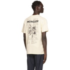 Moncler Genius 2 Moncler 1952 Beige Logo T-Shirt