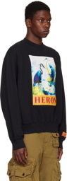 Heron Preston Black Halftone Sweatshirt
