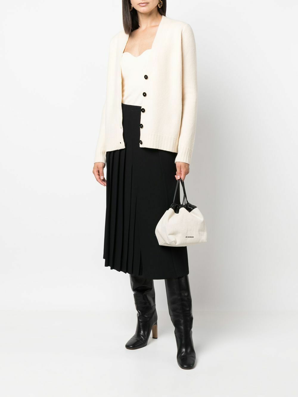 Jil Sander Jil Sander Ribbed Cardigan main image 0