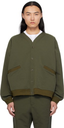 nanamica Khaki ALPHADRY Cardigan