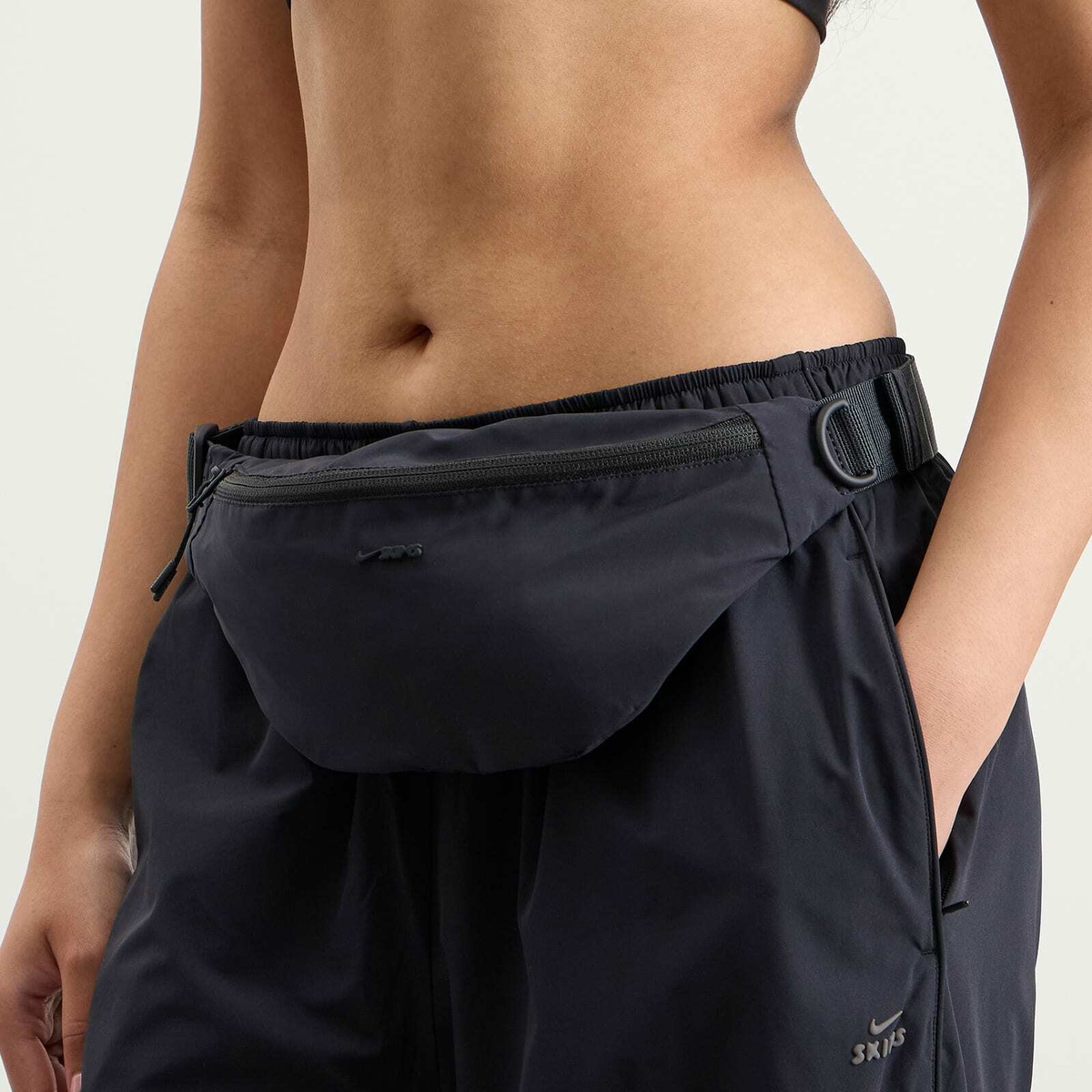 Nike Women's x SKIMS Fannypack in Obsidian 