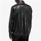 Rick Owens Men's Brad Leather Boxy Jacket in Black