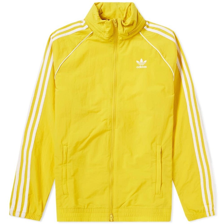 Photo: Adidas Superstar Windbreaker Yellow